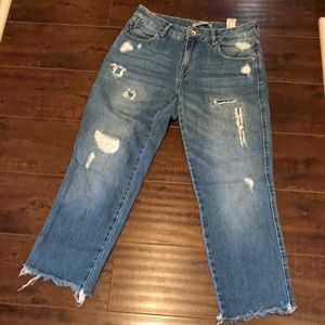 Zara jeans , size02,  100% cotton